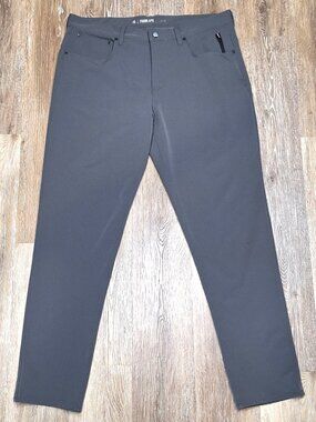 FOUR LAPS Traverse RE-UP Water Repellent Mens Stretch Pants 36x32 (Actual 36x31)